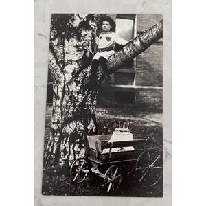 I Won't Come Down‎ Postcard Nostalgic Kid Tree Branch 1987 Wildwood Design Group